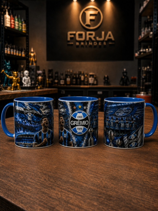 Caneca Personalizada Grêmio – Arte Exclusiva 360°