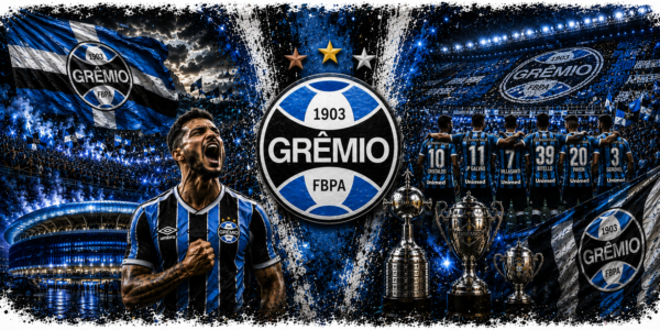 Caneca Personalizada Grêmio – Arte Exclusiva 360°