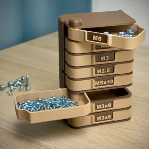 Caixa Organizadora de Parafusos Modular