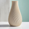 Vaso decorativo Moderno - Design Ondulado 3D