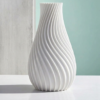 Vaso decorativo Moderno - Design Ondulado 3D