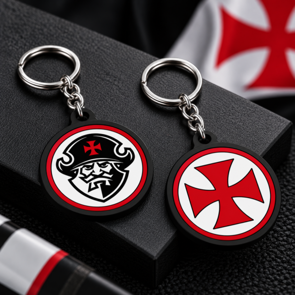 Chaveiro Giratório Vasco da Gama – Cruz de Malta