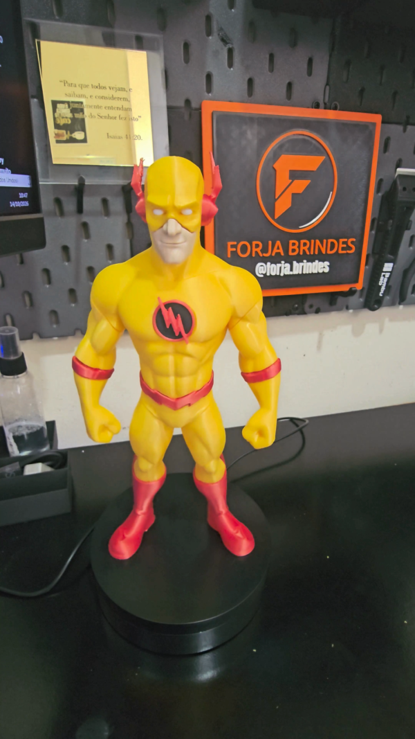 Boneco De 24cm Do Flash Reverso - Colecionavel Dc